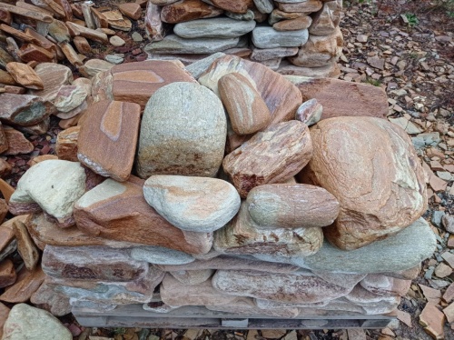 Златолит жёлтый, жёлто-зелёный глыбки и валуны для ланшафтного дизайна купить в Хабаровске