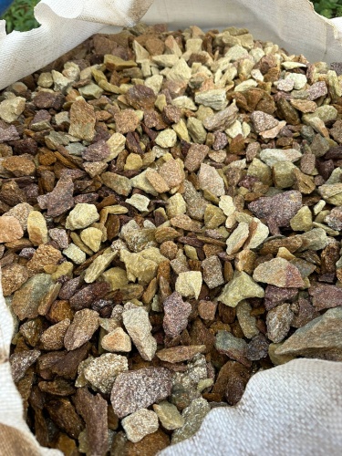 Златолит персиковый декоративная каменная крошка купить в Хабаровске