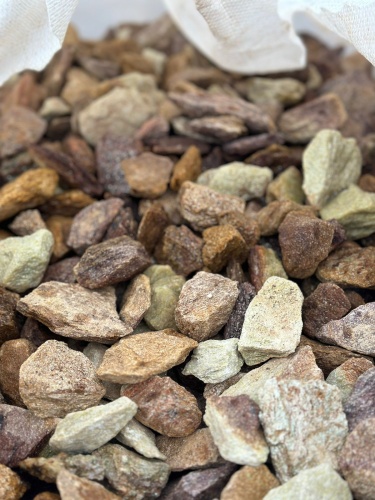 Златолит персиковый декоративная каменная крошка купить в Хабаровске