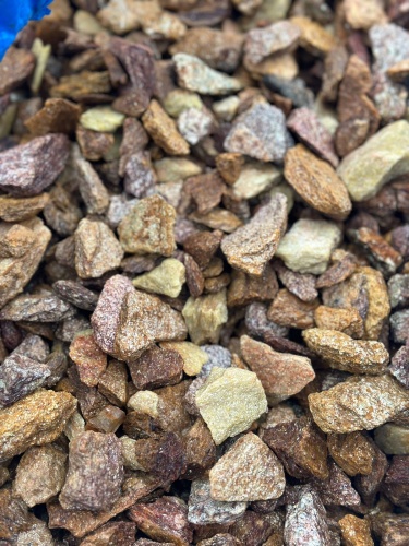 Златолит персиковый декоративная каменная крошка купить в Хабаровске