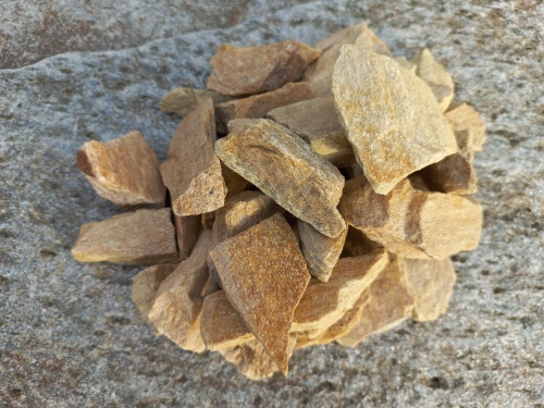 Златолит жёлтый декоративная каменная крошка купить в Хабаровске