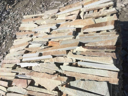 Горбушка златолит золотистый для облицовки купить в Хабаровске