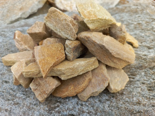 Златолит жёлтый декоративная каменная крошка купить в Хабаровске